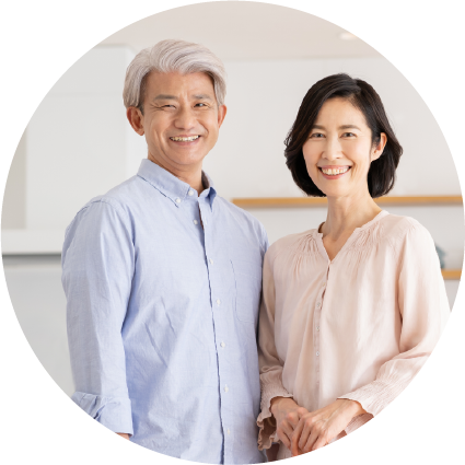 年齢を重ねた老夫婦