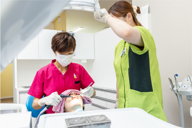 歯科医師や歯科衛生士